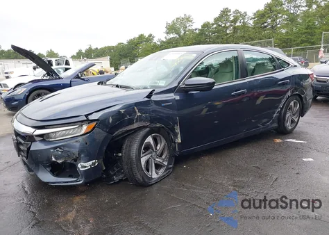 2019 Honda Insight Ex из США, поврежденный, VIN 19XZE4F53KE006940
